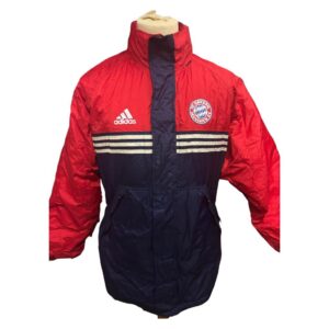 FC Bayern München 90s Vintage Puffer/Bench Jacket (M) (6/10)