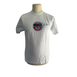 Vintage FC Kaiserslautern 100 jaar jubileum T-shirt 2000 maat S voorkant