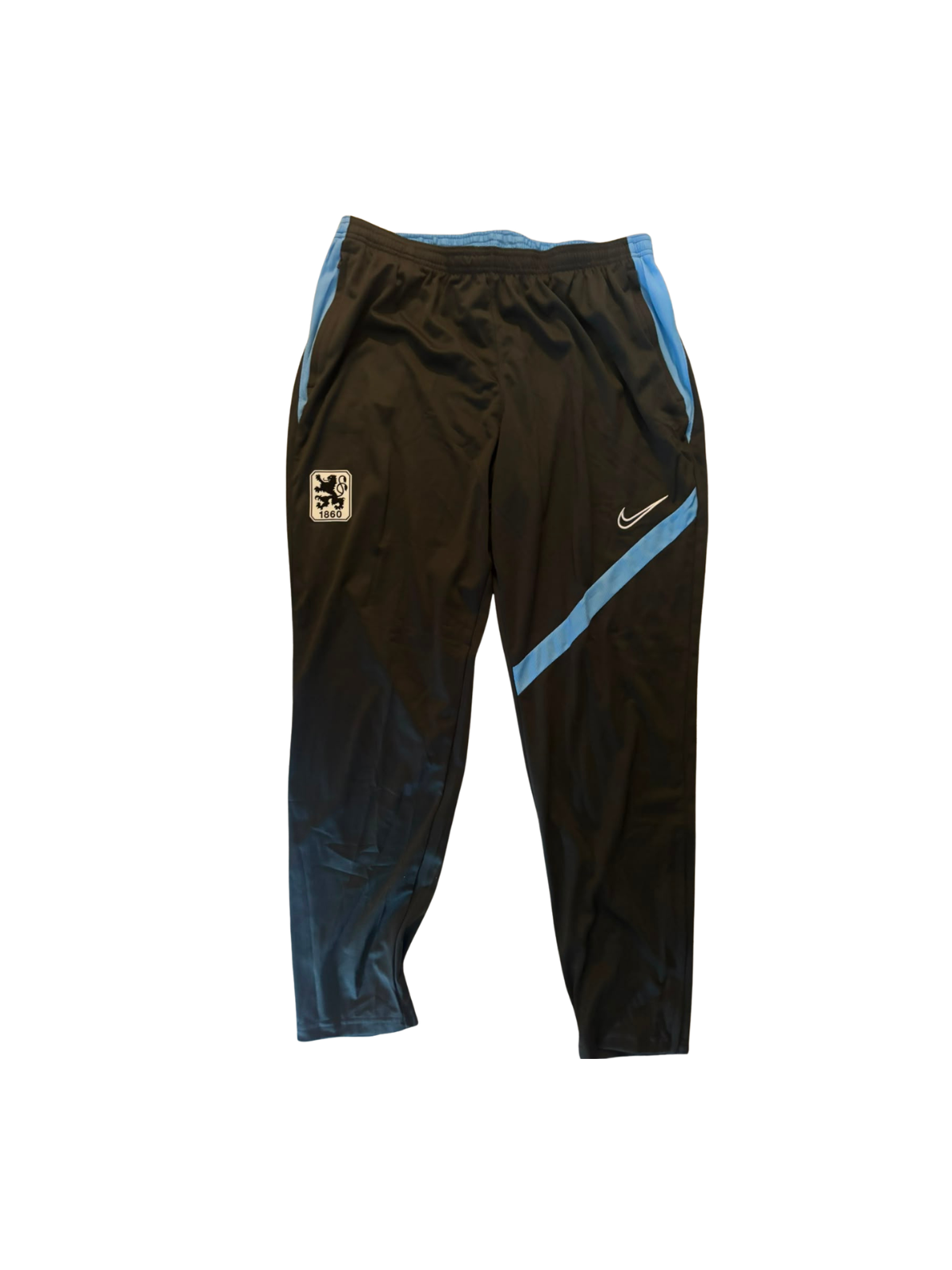 TSV 1860 München trainingsbroek grijs blauw maat 2XL voorkant
