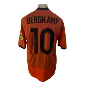 Vintage Nederland thuisshirt EURO 2000 Bergkamp 10 maat M